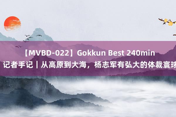 【MVBD-022】Gokkun Best 240min. 记者手记｜从高原到大海，杨志军有弘大的体裁寰球